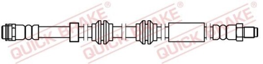 Bremseslange QUICK BRAKE 32.705 Bremseslange QUICK BRAKE 32.705