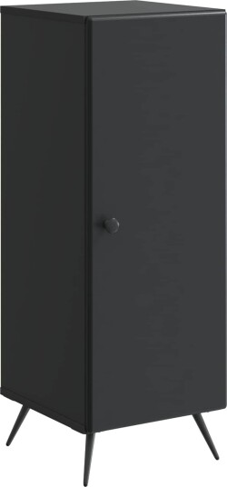  Serviesskap Svart 33 x 34,5 x 90 cm Konstruert tre