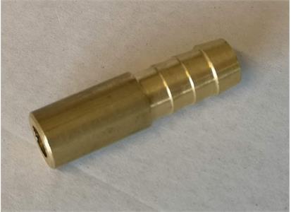 Gass slangesokkel 10mm for12mm rør