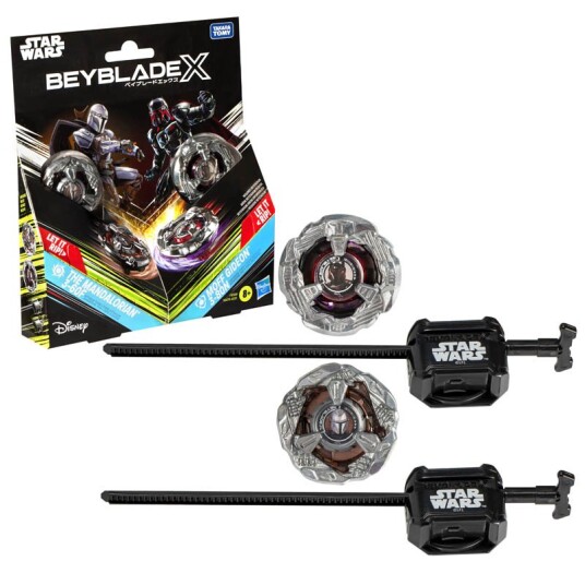 Beyblade X Star Wars The Mandalorian 3 60F vs. Moff Gideon 3 80N