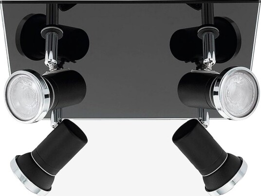 EGLO Spotlight Tamara 1 Square Svart Spotlys