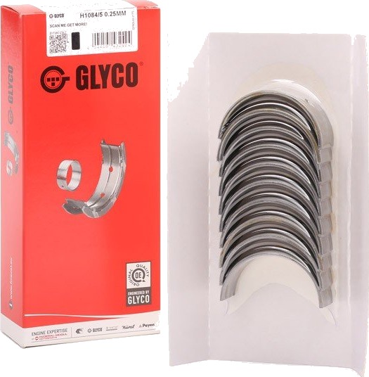 Veivaksellager GLYCO H1084/5 0.25mm