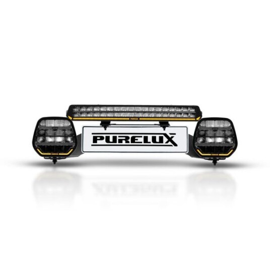 Ekstralyspakke PURELUX WRC 19 472W / 30 000 lm Svart