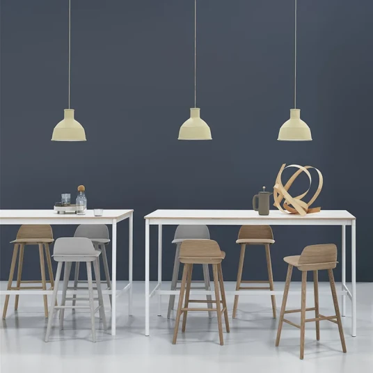 Muuto Nerd barstol 75 cm Black Muuto Nerd barstol 75 cm Black