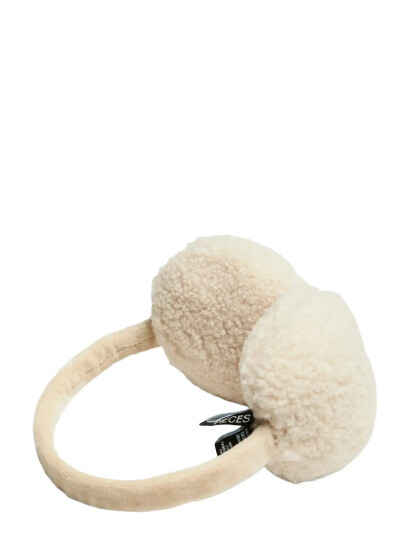 Pieces Pcnetty Teddy Earmuffs Bc - Cream - ONE SIZE Pieces Pcnetty Teddy Earmuffs Bc - Cream - ONE SIZE