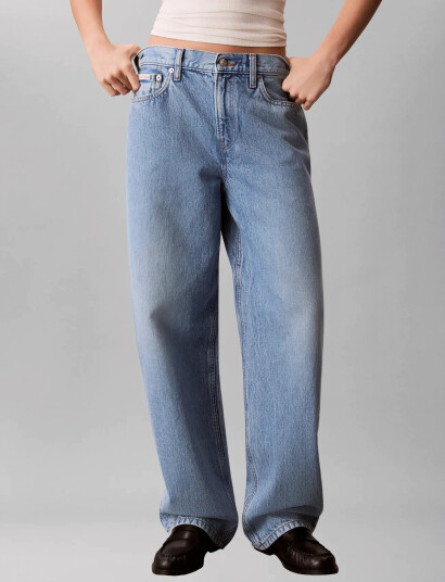 Calvin Klein Jeans Relaxed Barrel Jean Sage Stone Blue SH/26