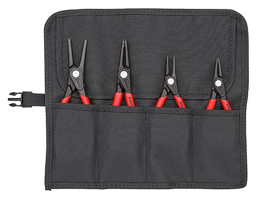 Knipex 315 mm Låseringtang - Rundtenger Set med Rødt Håndtak Knipex 315 mm Låseringtang - Rundtenger Set med Rødt Håndtak