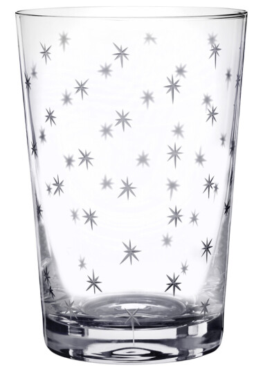 The Vintage List Tumbler drikkeglass stars 210 ml stk klar The Vintage List Tumbler drikkeglass stars 210 ml stk klar