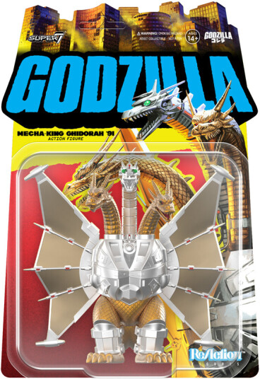 Toho ReAction Figures Wv11 Mecha King Ghidorah