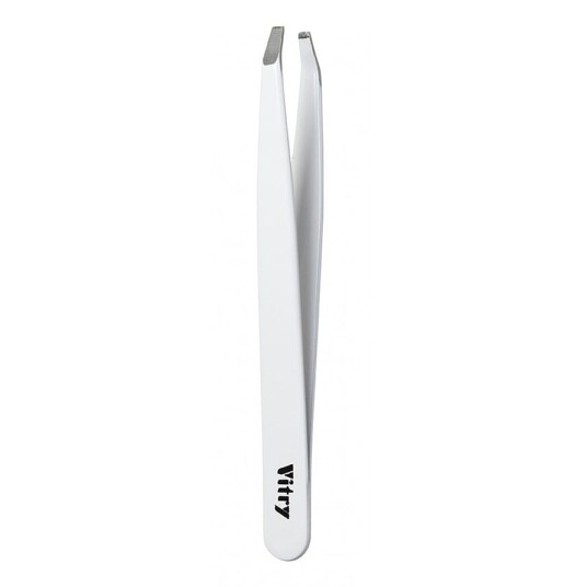 Tweezers Claw Ends White