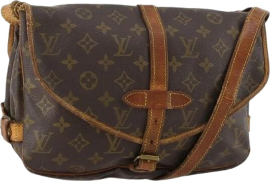 Louis Vuitton Vintage Dame Brun