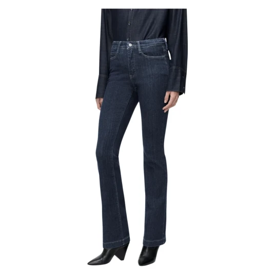 MAC Dame Jeans Blå XL,