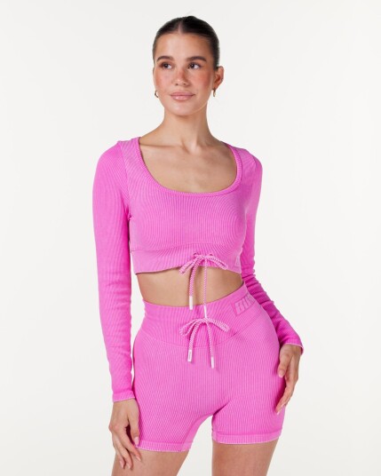 Bumpro Perfect Rib Sundazed LS Rasberry - S