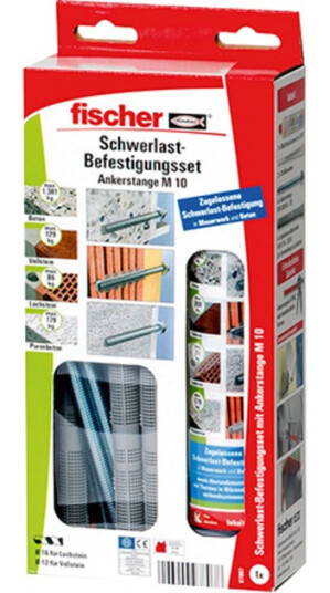 Fischer 97807 M10 Ekstra Sterke Plugger 6 Stk