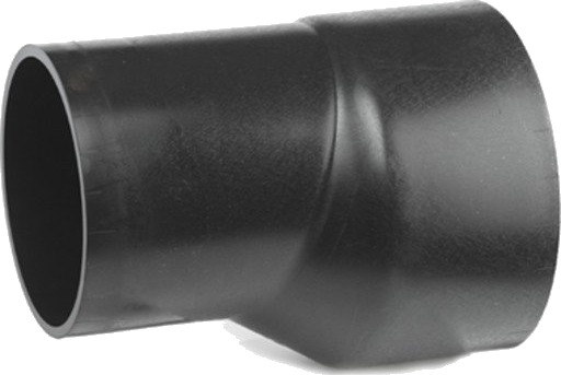 Geberit Eksentrisk Reduksjon 63 x 56 mm PE-HD for Overvann og Drensrør