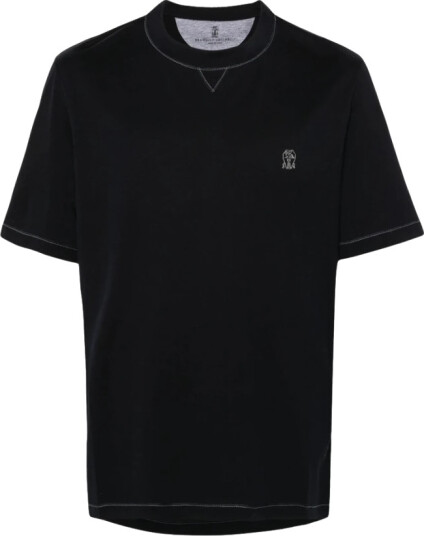 Brunello Cucinelli Herre Topper Blå XL,
