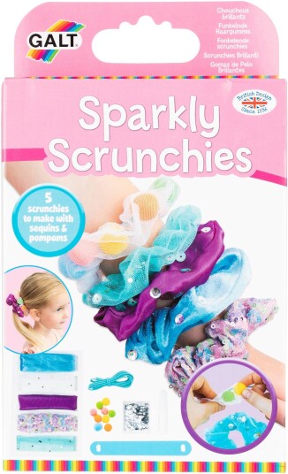 Galt Glitrende Scrunchie