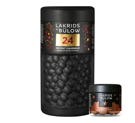 WE Lakris Julekalender 2025 The Jar 690g + liten Classic