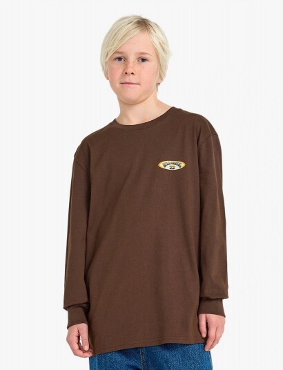 Billabong Orbit Arch Ls   Brown   S