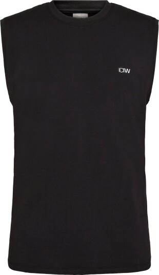 ICANIWILL Workout Sleeveless Tee M BLACK S ICANIWILL Workout Sleeveless Tee M BLACK S