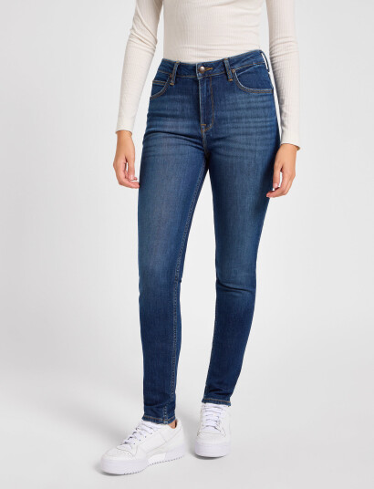 Lee Jeans Scarlett High - Blue - 25 x 29