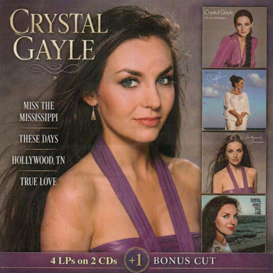 Crystal Gayle Miss The Mississippi / These Days / Hollywood CD