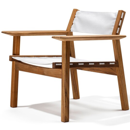 Skargaarden Djurö loungestol teak Skargaarden