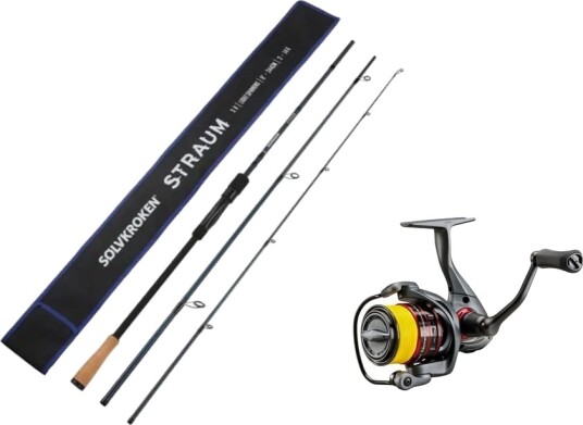 Sølvkroken Sv Straum 244cm 10 30g/Okuma Ceymar 2500a Sølvkroken Sv Straum 244cm 10 30g/Okuma Ceymar 2500a