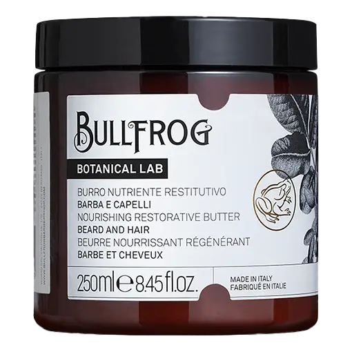 Bullfrog Nourishing Restorative Butter hårog skjeggbalsam