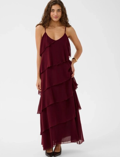 Culture Cujuliana Dress Burgundy S Culture Cujuliana Dress Burgundy S