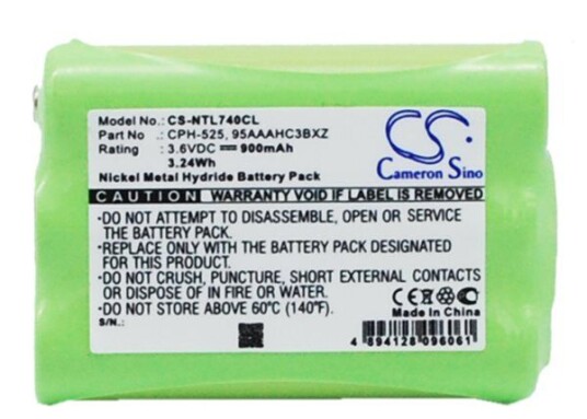 Nortel 81010 batteri (900 mAh 3.7 V)