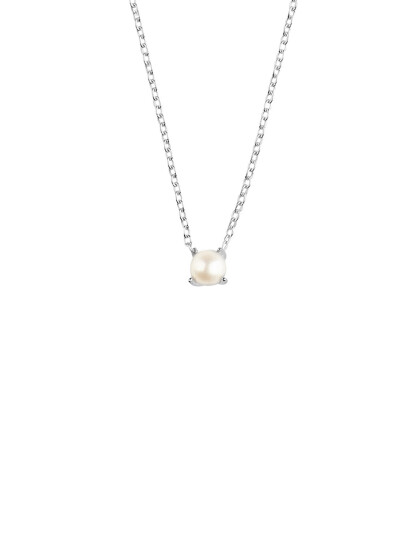 DRAKENBERG SJÖLIN Petite Pearl Necklace |Silver |One Size DRAKENBERG SJÖLIN Petite Pearl Necklace |Silver |One Size