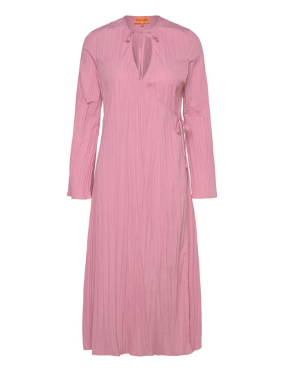 STINE GOYA 2342 Pleated Poly, Long Sleeve Wrap - Pink - S STINE GOYA 2342 Pleated Poly, Long Sleeve Wrap - Pink - S