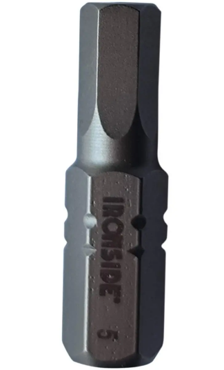 Ironside Bits selskant med hull sekskant/m 5 mm 25 mm Ironside Bits selskant med hull sekskant/m 5 mm 25 mm