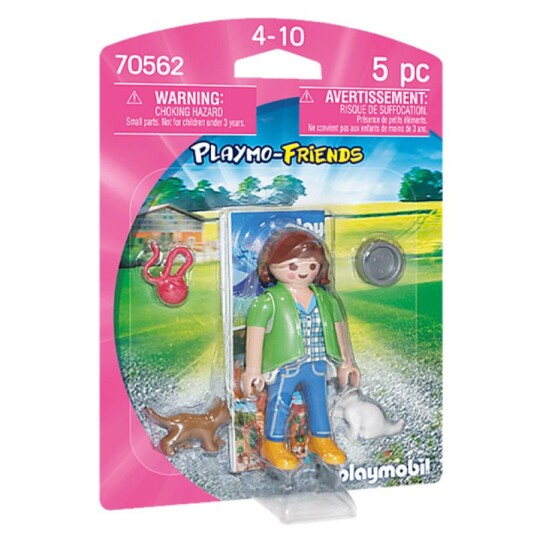 Playmobil Playmo-Friends Kvinne med kattunger 70562