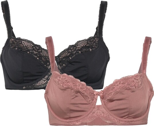 Dorina Celine Non Padded Unlined Bra   Pink   80 C