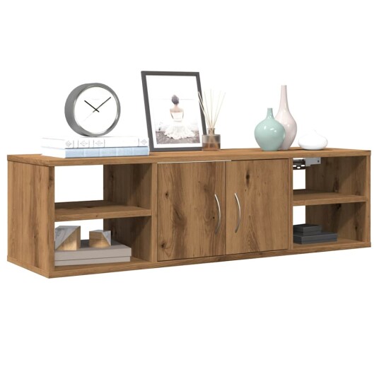 Veggskap artisan eik 102x30x29 cm konstruert tre 8721158438621