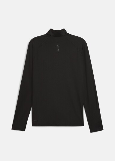 Puma M RUN VELOCITY CLOUDSPUN 1/4 Z Black 2XL Treningstrøyer