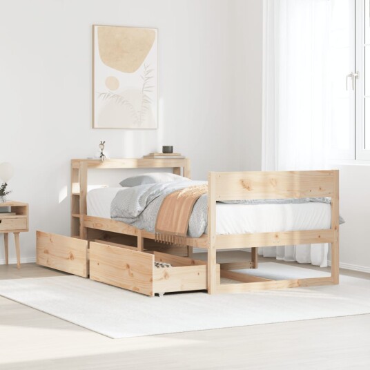  Sengeramme uten madrass 75x190 cm heltre furu 3306405