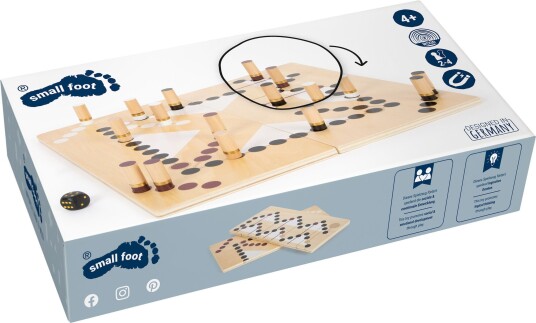 Small Foot Snakes and Ladders Board Game Gold Edition Small Foot Snakes and Ladders Board Game Gold Edition