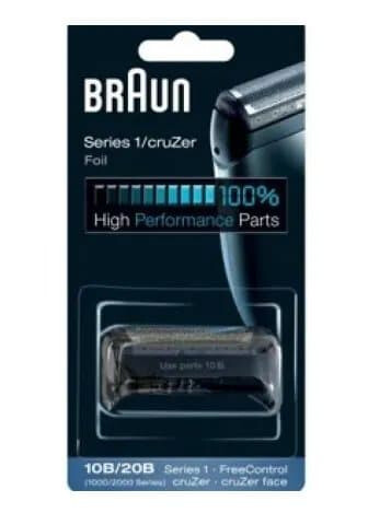 Braun 10B FOLIE MED RAMME 10 B 1000 SERIE SORT