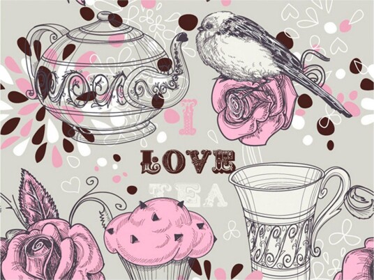 Fototapet Afternoon Tea 300x231 - Artgeist sp. z o. o.
