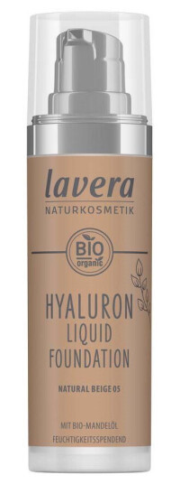 Lavera Foundation Natural Beige 05 Hyaluron Liquid 30 ml Lavera Foundation Natural Beige 05 Hyaluron Liquid 30 ml