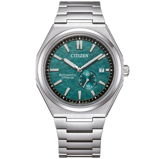 Citizen Herreklokke NJ0180 80X Classic Grønn/Titan Ø40.5 mm Citizen Herreklokke NJ0180 80X Classic Grønn/Titan Ø40.5 mm