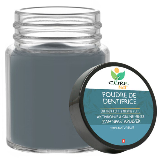 Kull Tannkrem Powder CureNat Spearmint 70 gr.