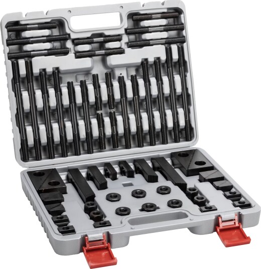 Harlingen Spennverktøy 64764 52 Deler M14 - T-Spor 16 mm Harlingen Spennverktøy 64764 52 Deler M14 - T-Spor 16 mm
