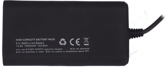 M-Tiger Battery-Pack 14,8v 8-Cell 10000 Mah (1*8*21700) M-Tiger Battery-Pack 14,8v 8-Cell 10000 Mah (1*8*21700)