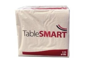 Serviet Tablesmart 33X33 Cm 3-Lag Cream,8 Pk X 125 Stk