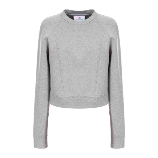 Chiara Ferragni Collection Dame Gensere & Hettegensere Grå XS Chiara Ferragni Collection Dame Gensere & Hettegensere Grå XS