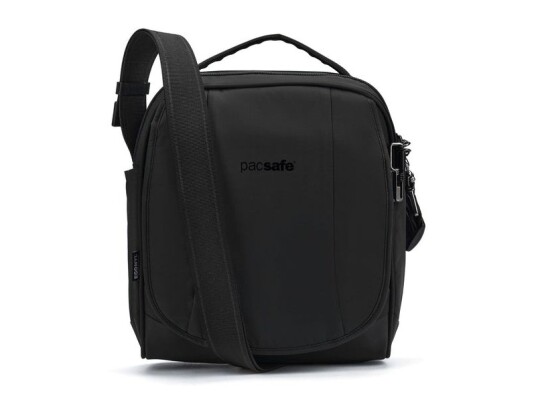 Pacsafe Ls200, Unisex, Crossbody-Veske, Svart, Glidelås, Frontlomme, Lommepenn